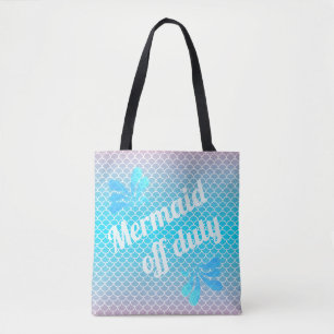 Bolsa Tote Escalas de gradiente de Sereia de Descarga