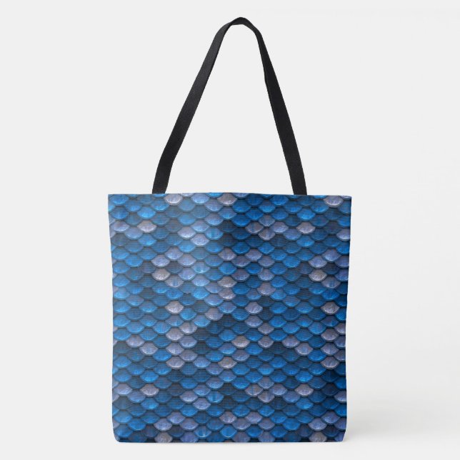 Bolsa Tote Escalas de Sereia (Frente)