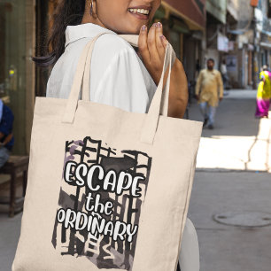 Bolsa Tote Escapar do Presente de Wanderlust Inspiracional Co