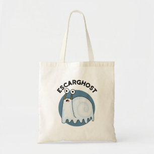 Bolsa Tote Escarghost Funny French Ghost Snail Pun