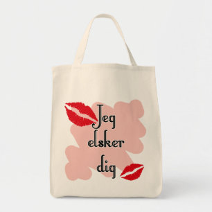 Bolsa Tote Escavação do elsker de Jeg - dinamarquês - eu t