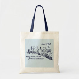 Bolsa Tote Escola da fazenda do redemoinho para o cavalo e o