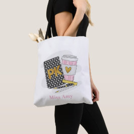 Bolsa Tote Escola de Professores de Pré-Jardim de Infância Pr