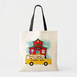 Bolsa Tote Escola e t-shirt e presentes do auto escolar