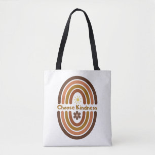 Bolsa Tote Escolha a bondade, faça o mundo mais gentil.