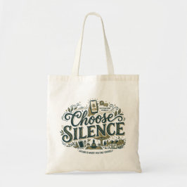 Bolsa Tote Escolha o Silêncio