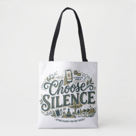 Bolsa Tote Escolha o Silêncio