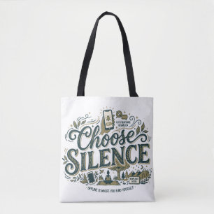 Bolsa Tote Escolha o Silêncio