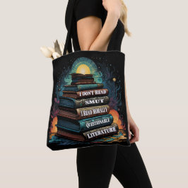 Bolsa Tote Escolhas de Livros Humor