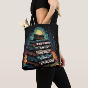 Bolsa Tote Escolhas de Livros Humor