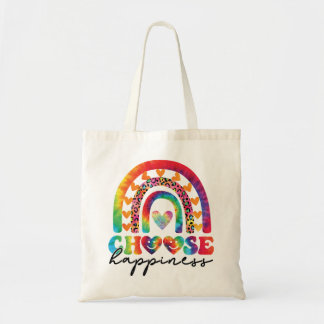 Bolsa Tote Escolher felicidade