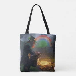 Bolsa Tote Esconderijo do Leprechaun