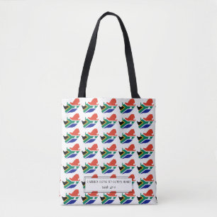 Bolsa Tote Escritura do Slogan Isaiah Christian da ÁFRICA DO
