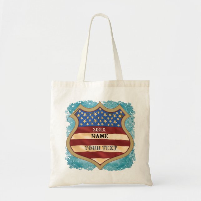 Bolsa Tote Escudo de Campanha  (Frente)