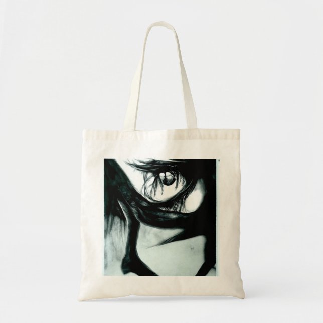 Bolsa Tote escuro (Frente)