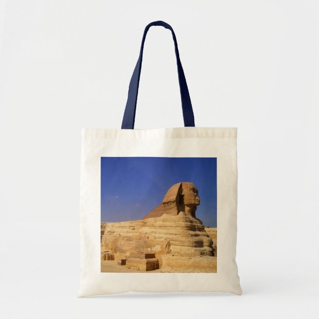Bolsa Tote Esfinge Excelente de Giza, Egito (Frente)