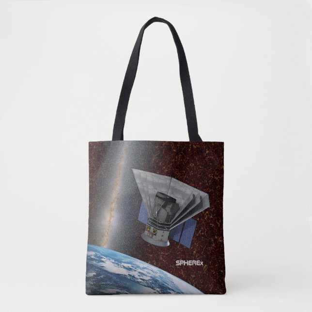 Bolsa Tote espaçador SPHEREx Galaxy (Frente)