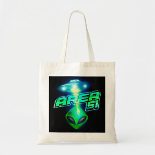 Bolsa Tote Espaçamento entre Alienígenas da Área legal 51