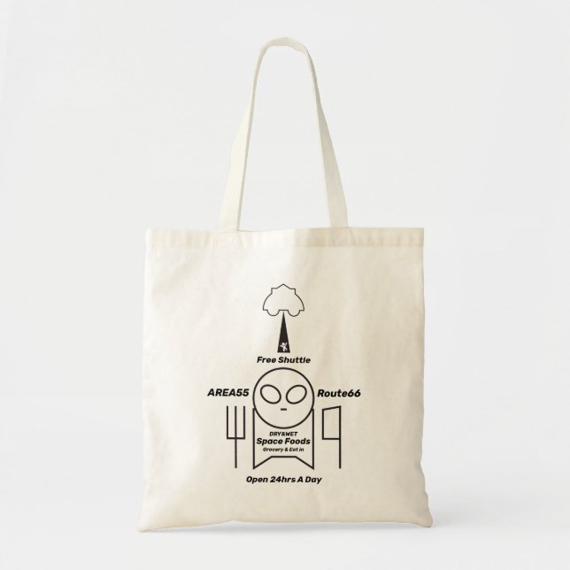 Bolsa Tote Espaço Comida Eco (Frente)