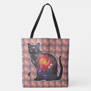 Bolsa Tote Espaço De Quasar Em Cat