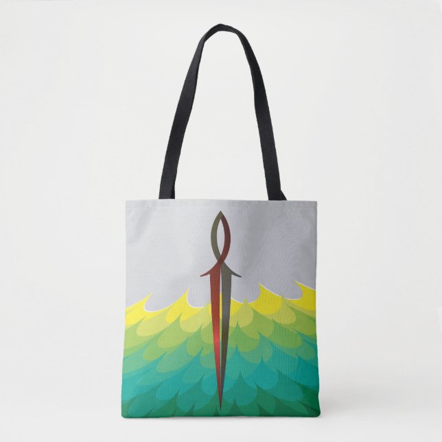 Bolsa Tote Espada do Peixe de Jesus (Frente)