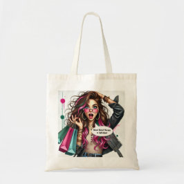 Bolsa Tote Espalhamento de Compro 🛍 Indie - Tote Bag Persona