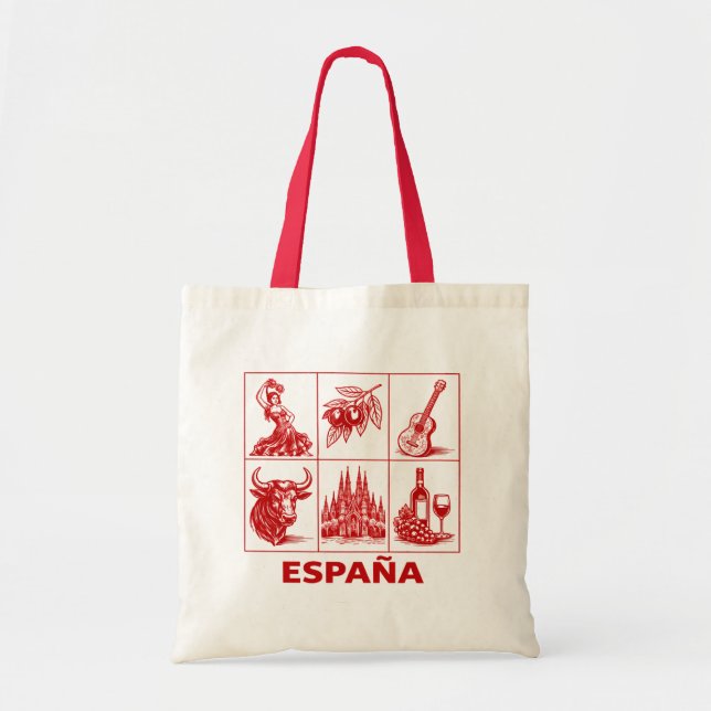 Bolsa Tote Espanha (Frente)