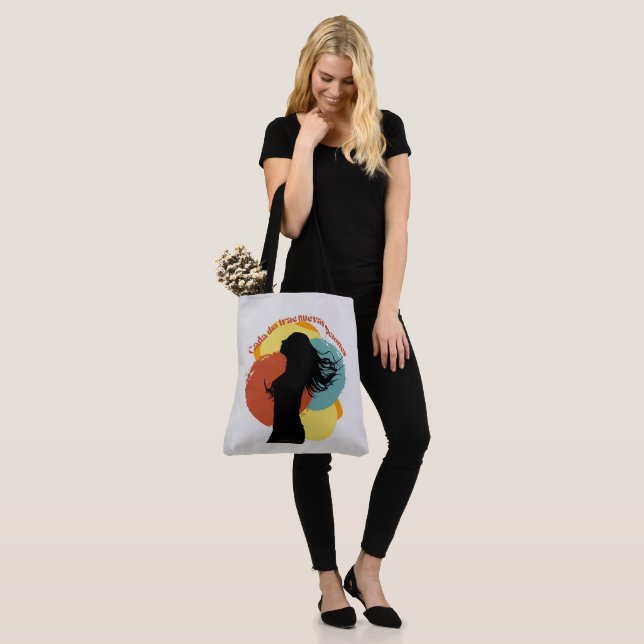 Bolsa Tote Espanhol Bonito Positivo (No(a) Modelo)