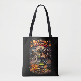 Bolsa Tote Espantos de Halloween