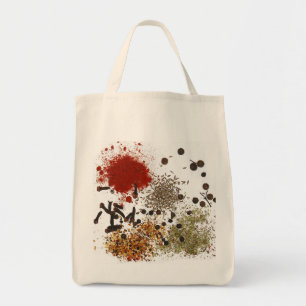 Bolsa Tote Especiarias de "Life Grocery Tote Bag"