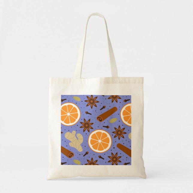 Bolsa Tote Especiarias de Natal (Frente)