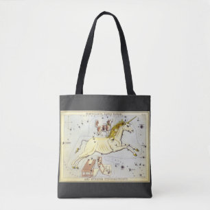 Bolsa Tote Espelho da Urânia, Mapa Celestial da Astronomia Vi