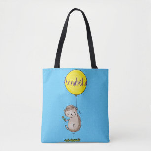 Bolsa Tote Espelho de ouriço e desenho de balão
