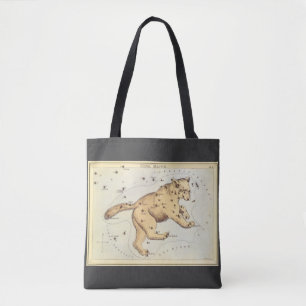 Bolsa Tote Espelho de Urânia, Mapa Celeste de Astronomia Anti