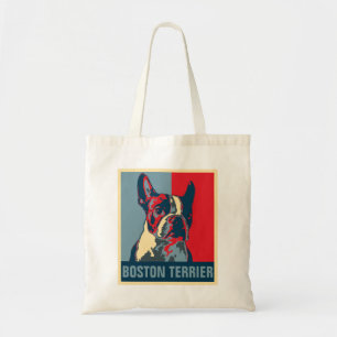 Bolsa Tote Esperança de Boston Terrier inspirada