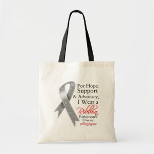 Bolsa Tote Esperança do apoio da doença de Parkinsons