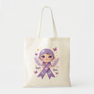 Bolsa Tote Esperança para Combatentes de Câncer de pâncreas