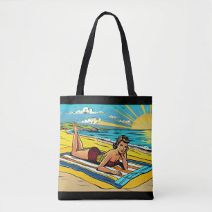 Bolsa Tote Espero que você esteja tendo um verão incrível
