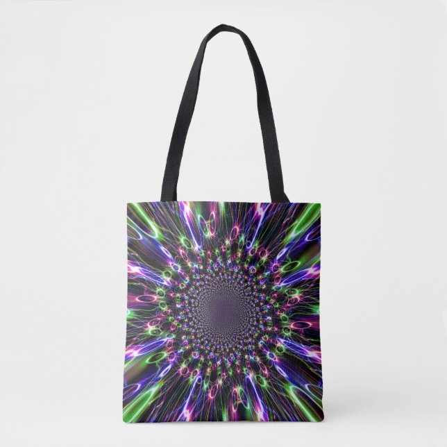 Bolsa Tote Espetacular Arco-Íris 2 Toalha (Frente)