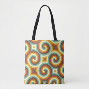 Bolsa Tote Espirais do Vintage Vibe