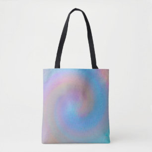Bolsa Tote Espiral Iridescente