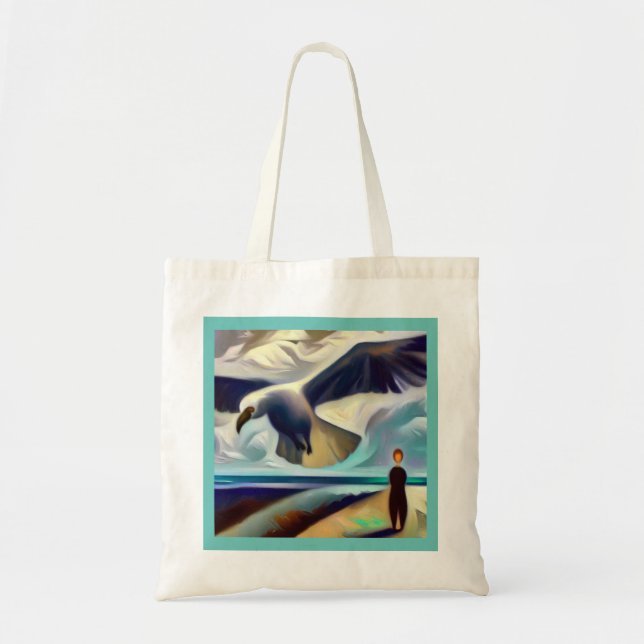 Bolsa Tote Espírito Animal Albatroz 3 (Frente)