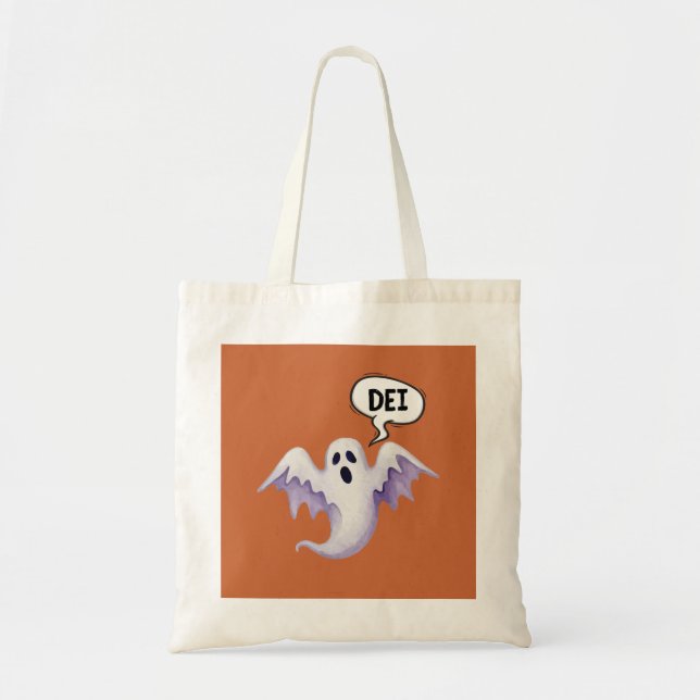 Bolsa Tote Espírito Assustador do Halloween - DEI (Frente)