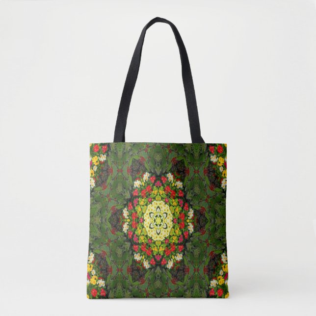 Bolsa Tote Esplêndido jardim do Amor..... (Frente)