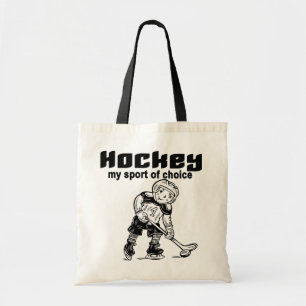 Bolsa Tote Esporte do hóquei do camiseta e de presentes bem