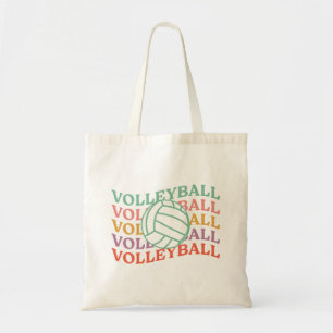 Bolsa Tote Esporte Retro de Voleibol