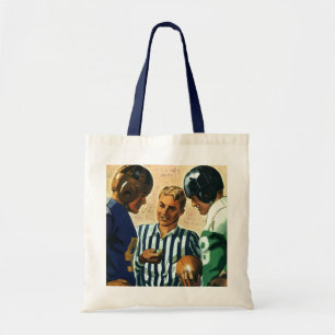 Bolsa Tote Esportes Antigos, Cara ou Coroa do Árbitro de Fute