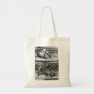 Bolsa Tote Esportes Antigos, Times de Beisebol Feminino Vitor