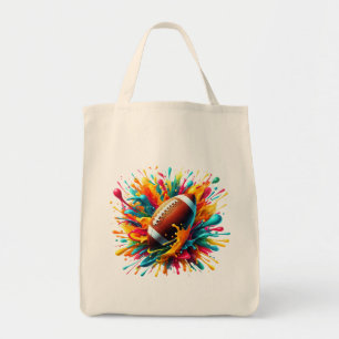 Bolsa Tote Esportes de Bola de Jogo Colorido Moderno