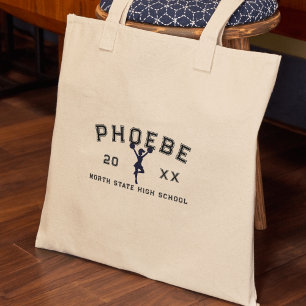 Bolsa Tote Esportista de Carta Universitária Formatura Person